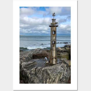 Stonehaven monument lighthouse Posters and Art